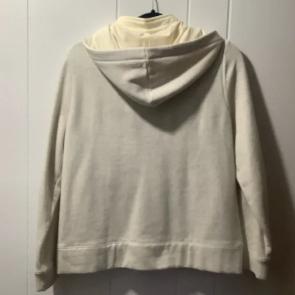 Talbots Off-White Zip-Up Jacket - Picture 3 of 7